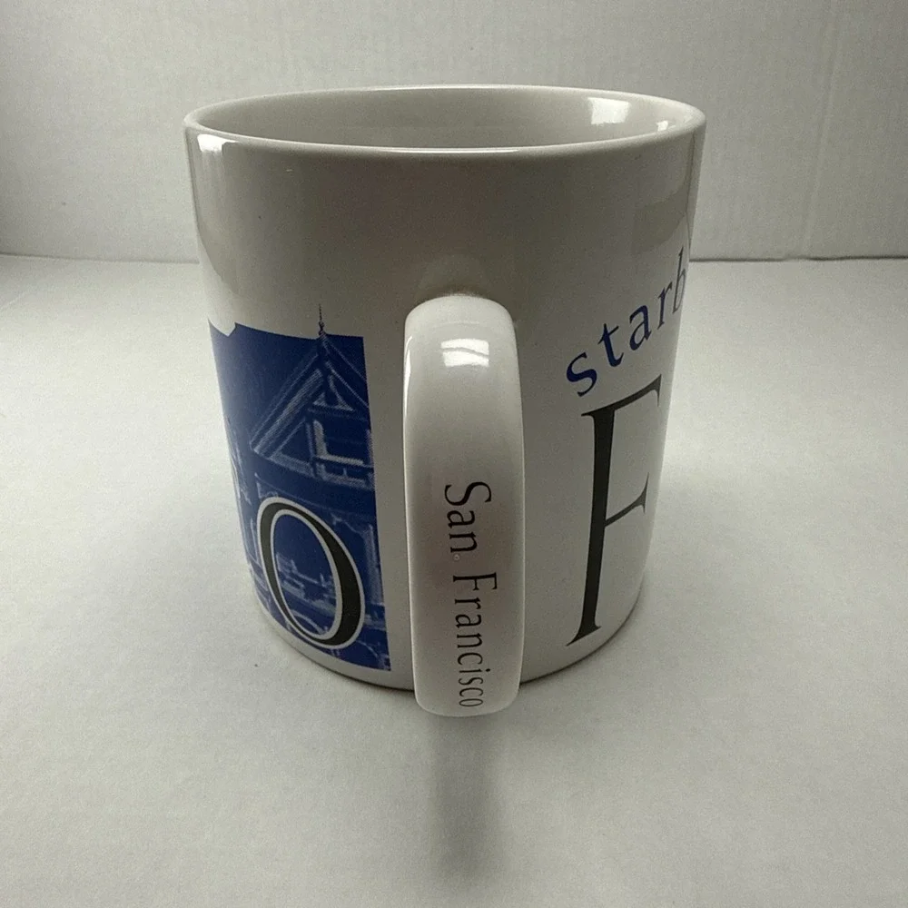 Vintage 1994 Starbucks Coffee San Francisco City Mug Collector Series